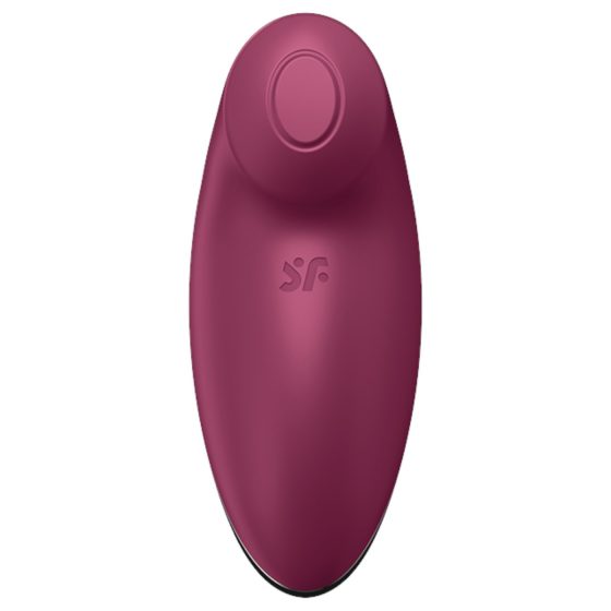 Satisfyer Tap & Climax 2 - 2v1 klitoriálny stimulátor a vibrátor (červený)