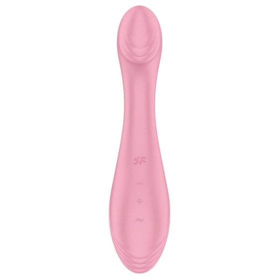 Satisfyer G-Force - dobíjací, vodotesný vibrátor na bod G (ružový)