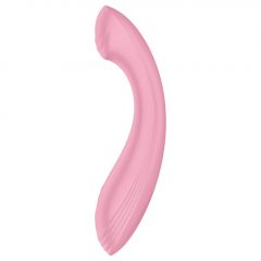   Satisfyer G-Force - dobíjací, vodotesný vibrátor na bod G (ružový)