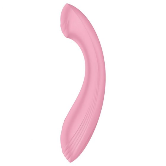 Satisfyer G-Force - dobíjací, vodotesný vibrátor na bod G (ružový)