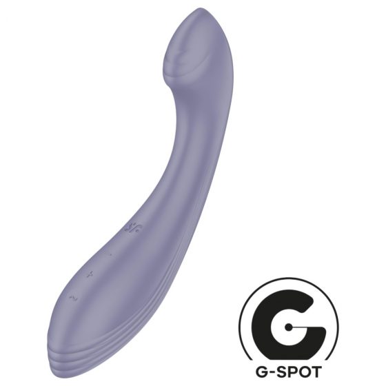 Satisfyer G-Force - dobíjací, vodotesný vibrátor na bod G (fialový)