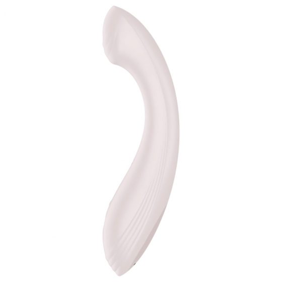 Satisfyer G-Force - dobíjací, vodotesný vibrátor na bod G (béžový)