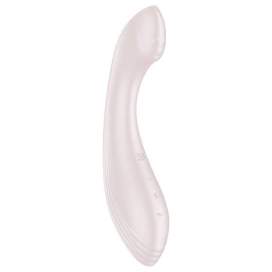 Satisfyer G-Force - dobíjací, vodotesný vibrátor na bod G (béžový)