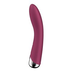   Satisfyer Spinning Vibe 1 - vibrátor s rotujúcou hlavicou na bod G (červený)