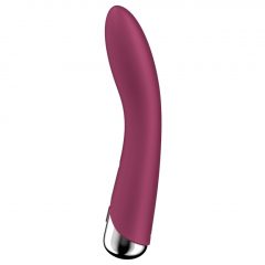   Satisfyer Spinning Vibe 1 - vibrátor s rotujúcou hlavicou na bod G (červený)