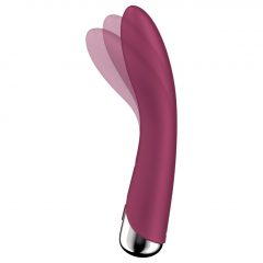   Satisfyer Spinning Vibe 1 - vibrátor s rotujúcou hlavicou na bod G (červený)