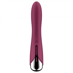   Satisfyer Spinning Vibe 1 - vibrátor s rotujúcou hlavicou na bod G (červený)