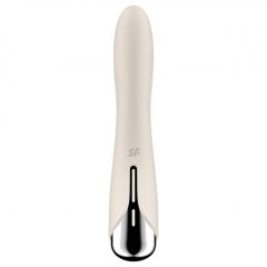   Satisfyer Spinning Vibe 1 - vibrátor s rotujúcou hlavicou na bod G (béžový)