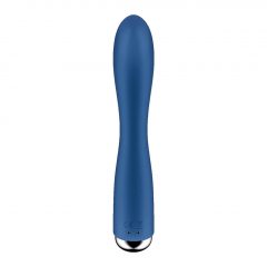   Satisfyer Spinning Rabbit 1 - rotačný vibrátor s rotujúcou pákou (modrý)