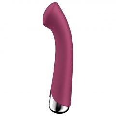   Satisfyer Spinning G-Spot 1 - vibrátor s rotujúcou hlavicou na bod G (červený)