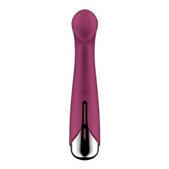   Satisfyer Spinning G-Spot 1 - vibrátor s rotujúcou hlavicou na bod G (červený)