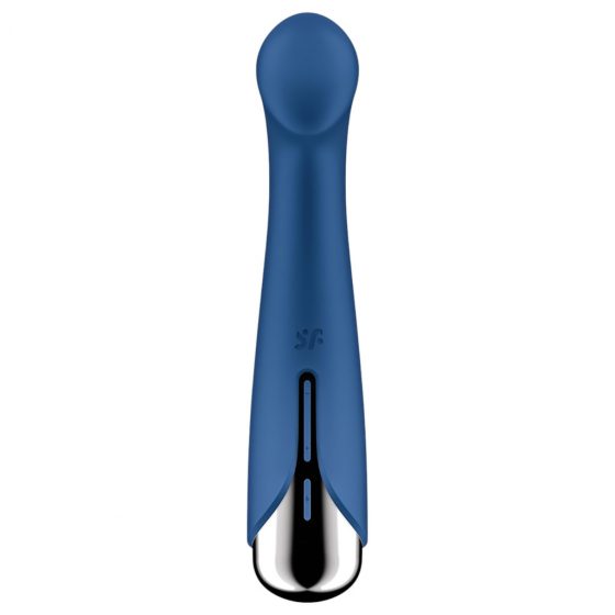 Satisfyer Spinning G-Spot 1 - vibrátor s rotujúcou hlavicou na bod G (modrý)