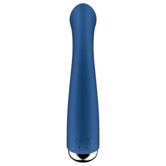 Satisfyer Spinning G-Spot 1 - vibrátor s rotujúcou hlavicou na bod G (modrý)