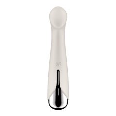   Satisfyer Spinning G-Spot 1 - vibrátor s rotujúcou hlavicou na bod G (béžový)