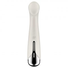   Satisfyer Spinning G-Spot 1 - vibrátor s rotujúcou hlavicou na bod G (béžový)