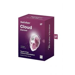   Satisfyer Cloud Dancer - nabíjateľný vzduchový stimulátor klitorisu (ružový a biely)