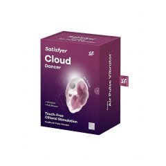   Satisfyer Cloud Dancer - nabíjateľný vzduchový stimulátor klitorisu (ružový a biely)