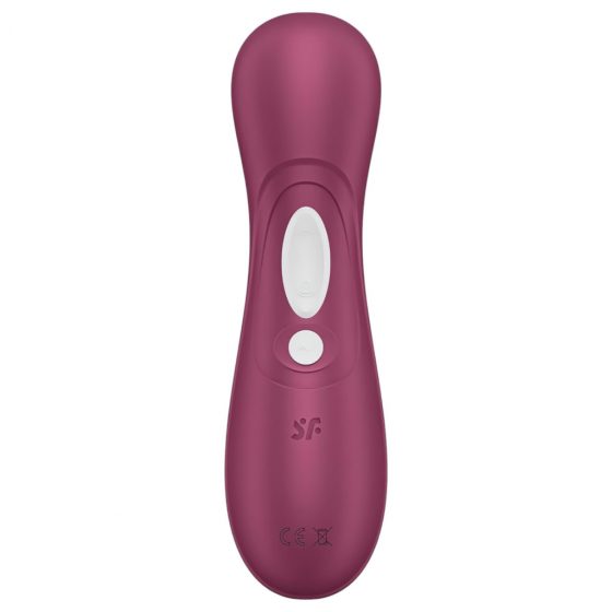 Satisfyer Pro 2 Gen3 Smart - inteligentný nabíjací stimulátor na klitoris so vzduchovou vlnou (bordová)