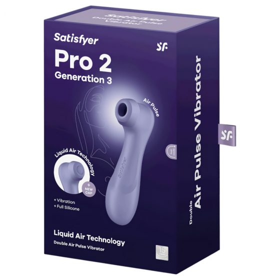 Satisfyer Pro 2 Gen3 - nabíjací stimulátor na klitoris so vzduchovou vlnou (fialový)