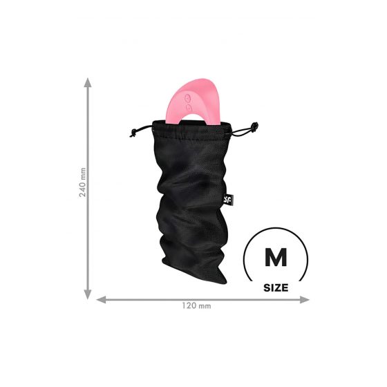 Satisfyer Treasure Bag M - taška na sexuálne hračky - stredná (čierna)