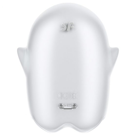 Satisfyer Glowing Ghost - žiariaci vzduchový dráždič klitorisu (biely)