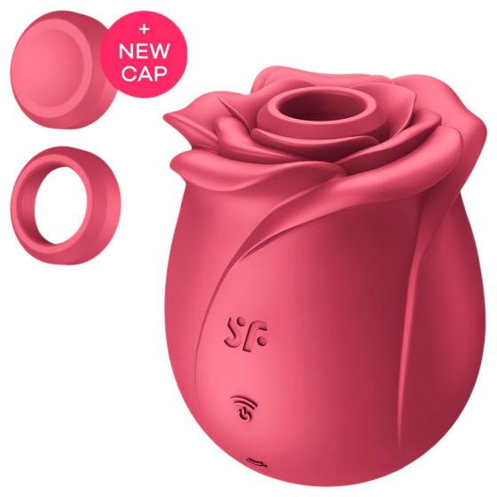 Satisfyer Pro 2 Rose Classic - dobíjací vzduchový stimulátor klitorisu (červený)