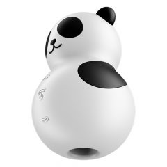   Satisfyer Pocket Panda - léghullámos csiklóizgató (fekete)