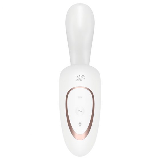 Satisfyer G for Goddess 1 - bezdrôtový vibrátor na klitoris a bod G (biely)