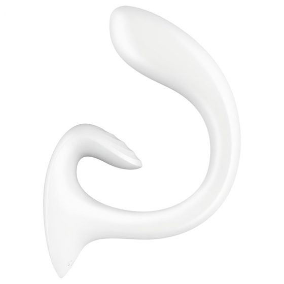 Satisfyer G for Goddess 1 - bezdrôtový vibrátor na klitoris a bod G (biely)