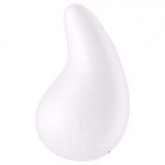   Satisfyer Dew Drop - dobíjací vodotesný vibrátor na klitoris (biely)