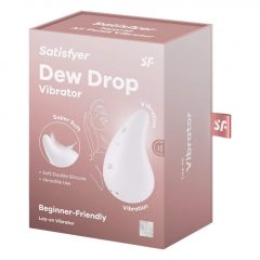   Satisfyer Dew Drop - dobíjací vodotesný vibrátor na klitoris (biely)