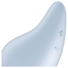   Satisfyer Dew Drop - dobíjací, vodotesný vibrátor na klitoris (modrý)