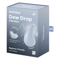   Satisfyer Dew Drop - dobíjací, vodotesný vibrátor na klitoris (modrý)