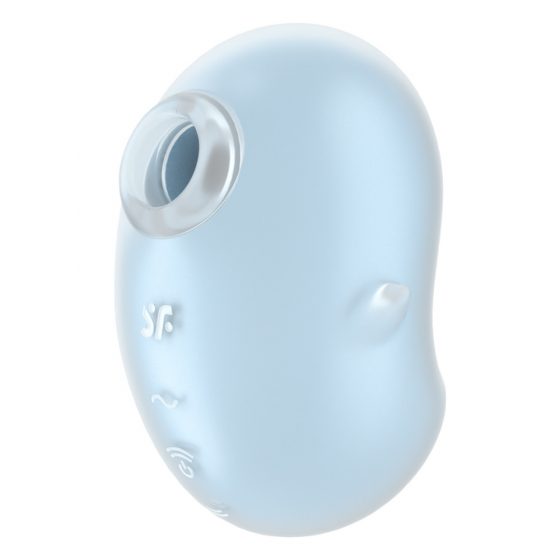 Satisfyer Cutie Ghost - dobíjací stimulátor klitorisu so vzduchovou vlnou (modrý)