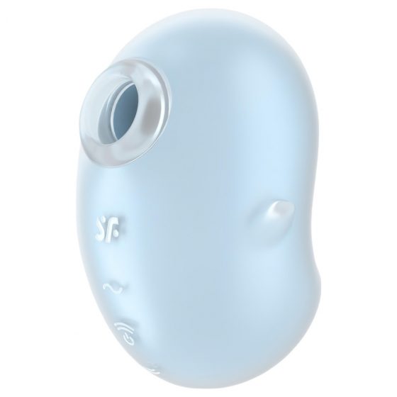 Satisfyer Cutie Ghost - dobíjací stimulátor klitorisu so vzduchovou vlnou (modrý)