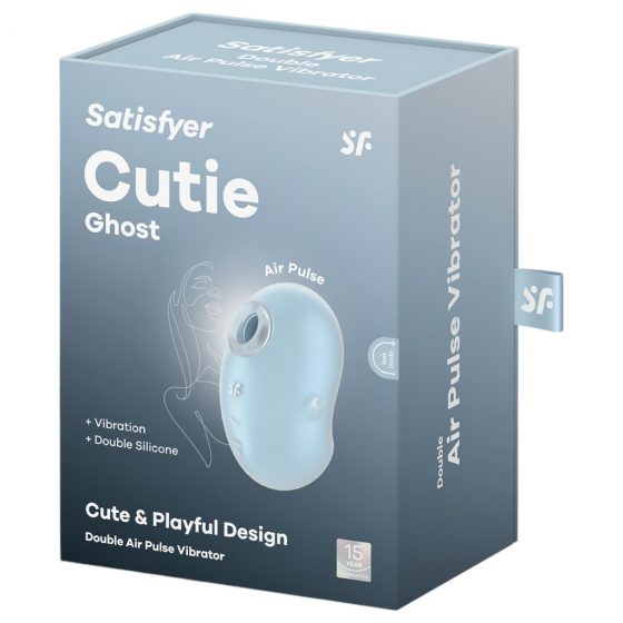 Satisfyer Cutie Ghost - dobíjací stimulátor klitorisu so vzduchovou vlnou (modrý)