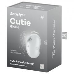   Satisfyer Cutie Ghost - bezdrôtový stimulátor klitorisu so vzduchovou vlnou (biely)