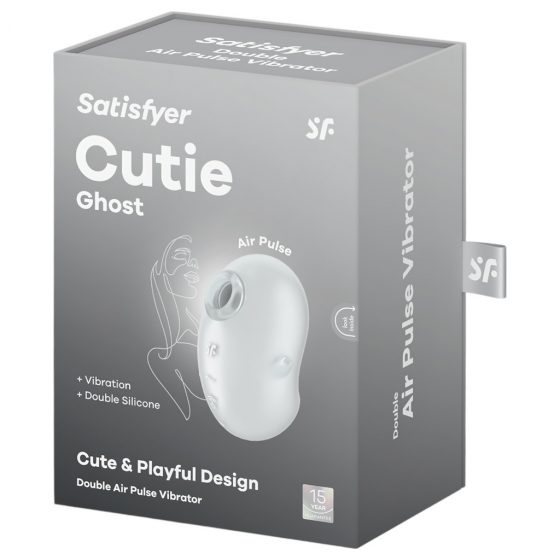 Satisfyer Cutie Ghost - bezdrôtový stimulátor klitorisu so vzduchovou vlnou (biely)