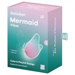   Satisfyer Mermaid Vibes - bezdotykový stimulátor klitorisu (mätovo-ružový)