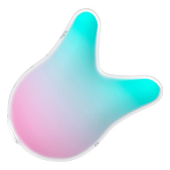 Satisfyer Mermaid Vibes - léghullámos csiklóizgató (menta-pink)