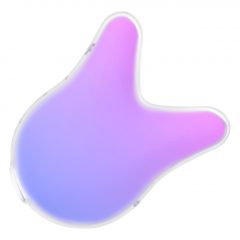   Satisfyer Mermaid Vibes - léghullámos csiklóizgató (lila-pink)