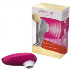 Womanizer Mini - Airwave stimulátor klitorisu (bordová)