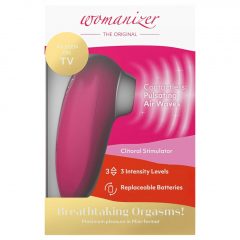 Womanizer Mini - Airwave stimulátor klitorisu (bordová)