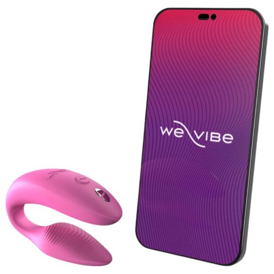 We-Vibe Sync - inteligentný, dobíjací, rádiom ovládaný vibrátor (ružový)