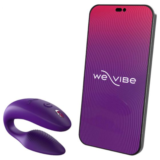 We-Vibe Sync - inteligentný, dobíjací, rádiom riadený vibrátor (fialový)