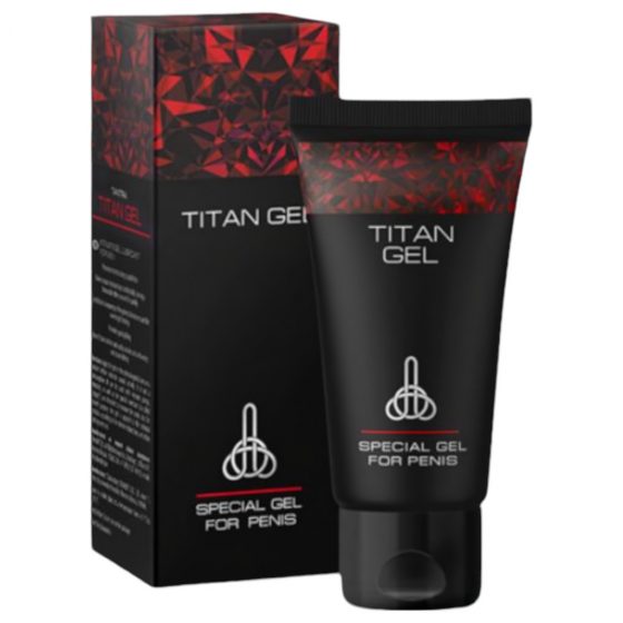 Titan Gel - Krém na posilnenie penisu a erekcie (50 ml)