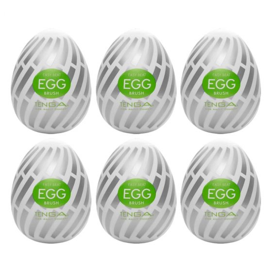 TENGA Egg Brush - masturbačné vajíčko (6 ks)