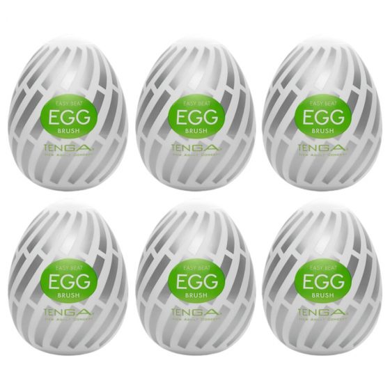 TENGA Egg Brush - masturbačné vajíčko (6 ks)