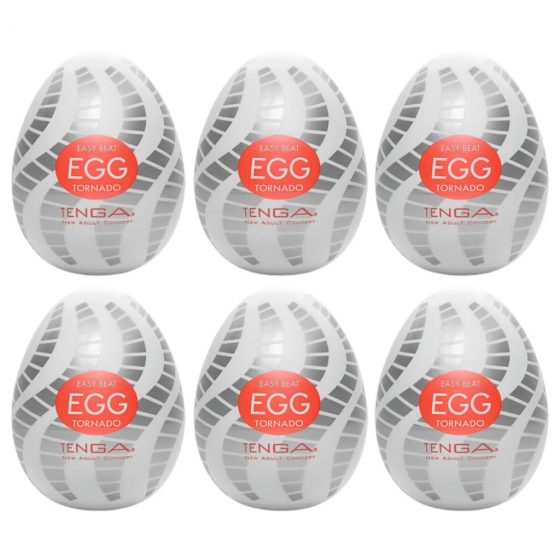 TENGA Egg Tornado - masturbačné vajíčko (6 ks)