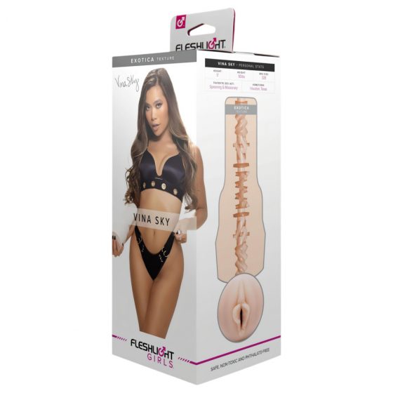 Fleshlight Vina Sky Exotica - realistická umelá kundička (prírodná)